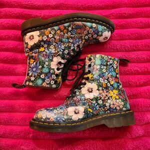 Floral Dr. Martens